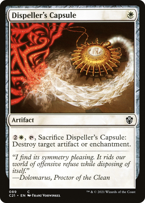 Dispeller's Capsule (C21-089) - common