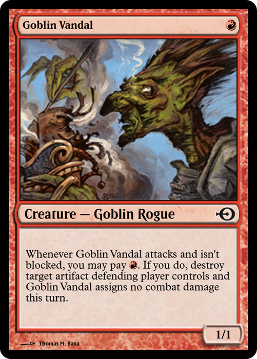 Goblin Vandal (PRM-46916) - common - Foil