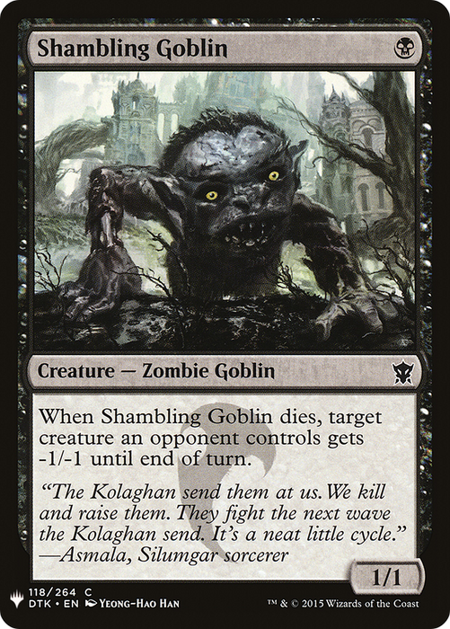 Shambling Goblin (LIST-DTK-118) - common