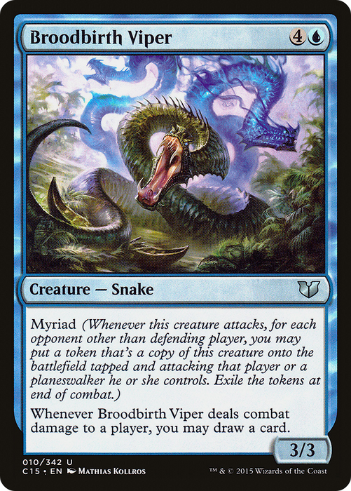 Broodbirth Viper (C15-010) - uncommon