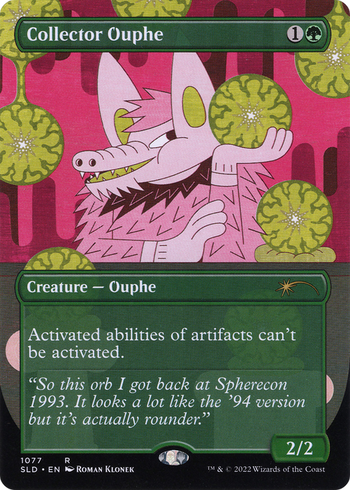 Collector Ouphe (SLD-1077) - rare (Borderless) - Foil
