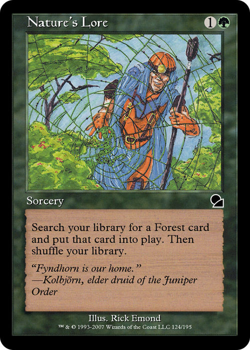 Nature's Lore (ME1-124) - common - Foil