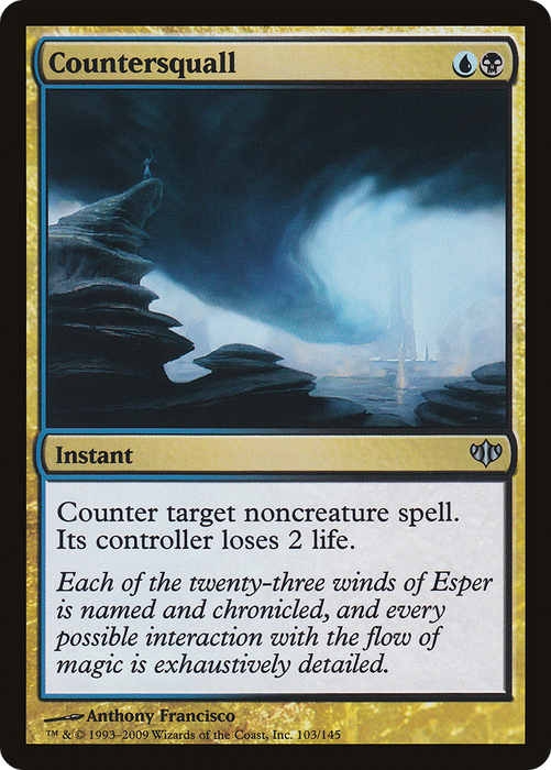 Countersquall (CON-103) - uncommon - Foil