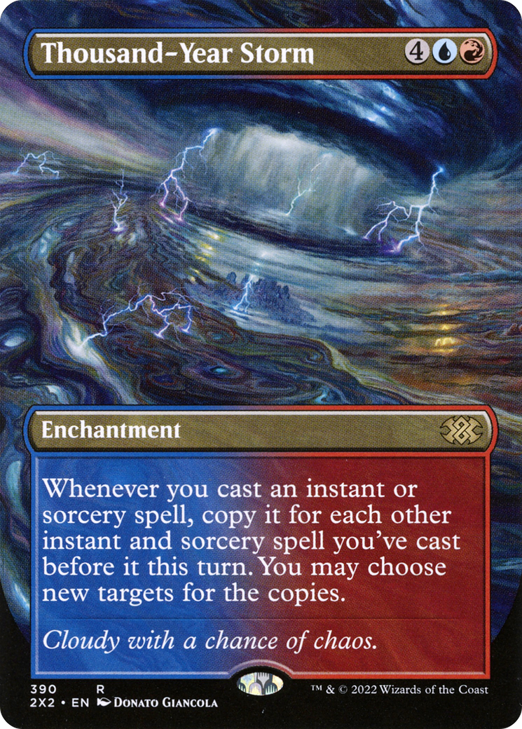 Thousand-Year Storm (2X2-390) - rare (Borderless)