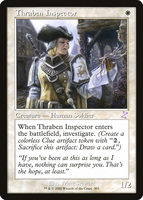 Thraben Inspector (TSR-305) - special - Foil