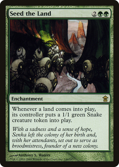 Seed the Land (SOK-146) - rare - Foil