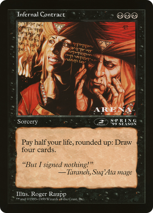 Infernal Contract (OLEP-075) - rare