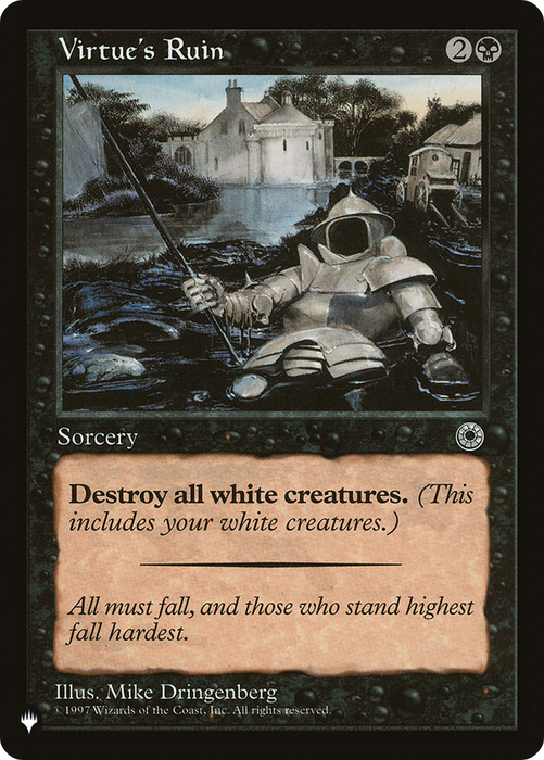 Virtue's Ruin (LIST-POR-116) - uncommon