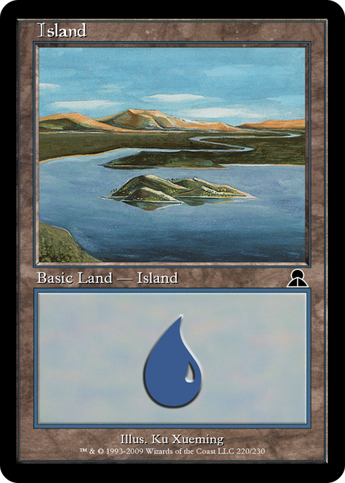 Island (ME3-220) - common - Foil