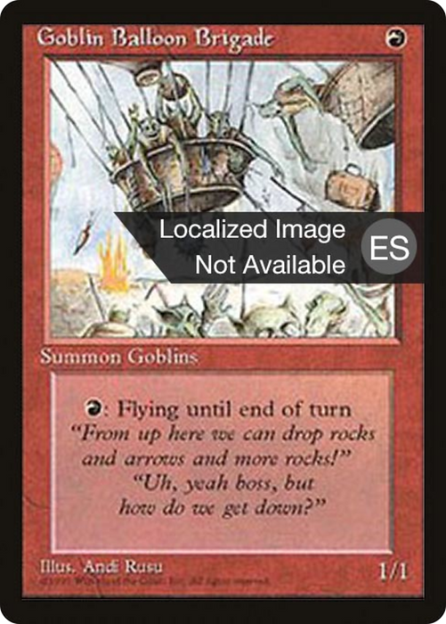 Goblin Balloon Brigade (4BB-197) - uncommon