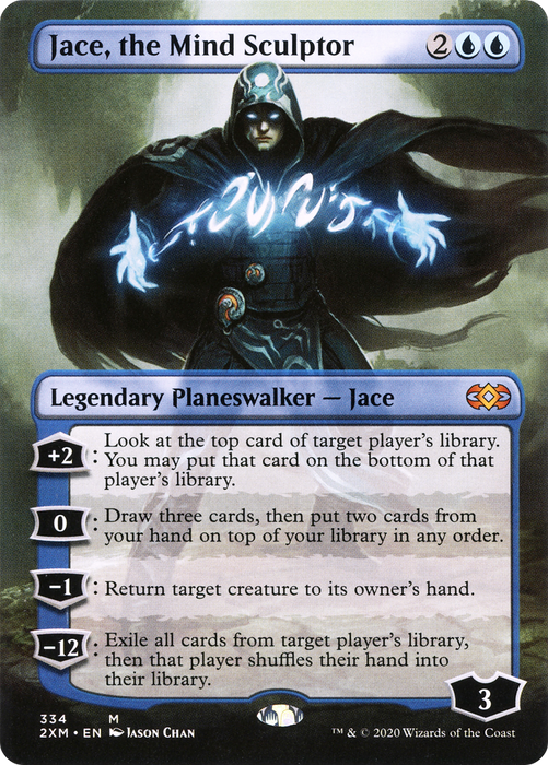 Jace, the Mind Sculptor (2XM-334) - mythic (Borderless)