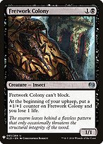 Fretwork Colony (LIST-KLD-83) - uncommon