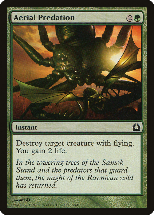 Aerial Predation (RTR-113) - common - Foil