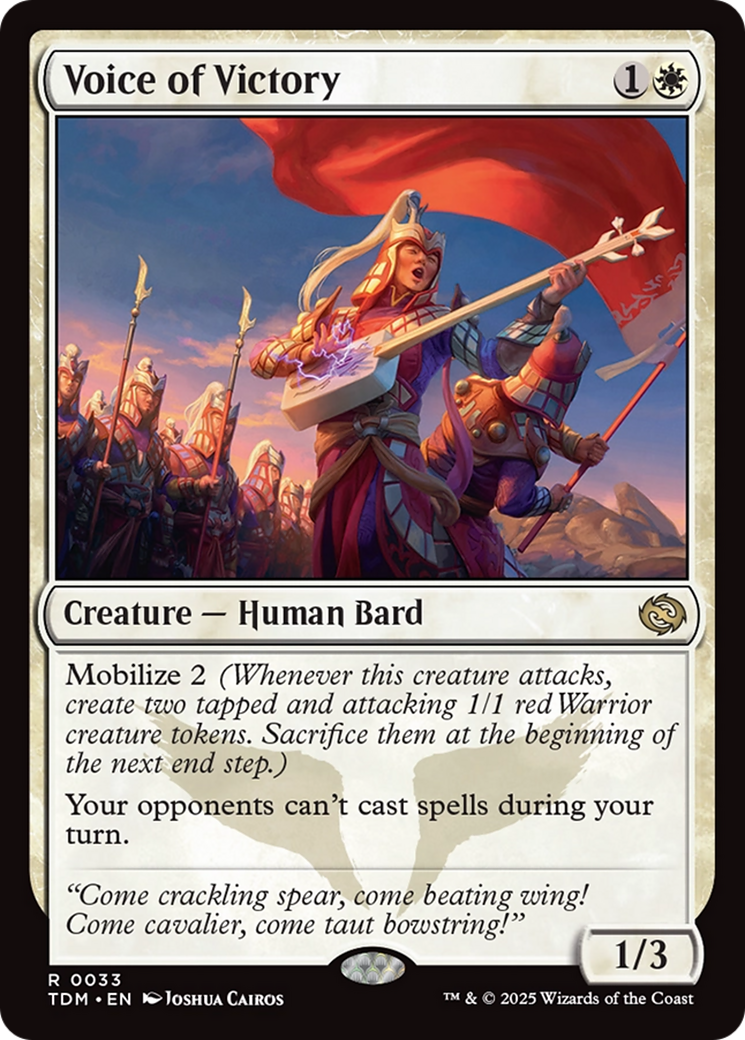 Voice of Victory (TDM-033) - rare