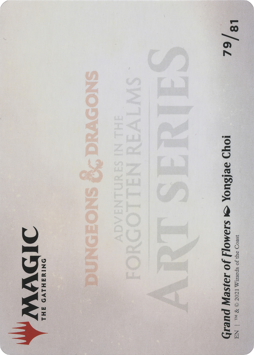 Grand Master of Flowers // Grand Master of Flowers (AAFR-079) - common (Borderless) - Foil