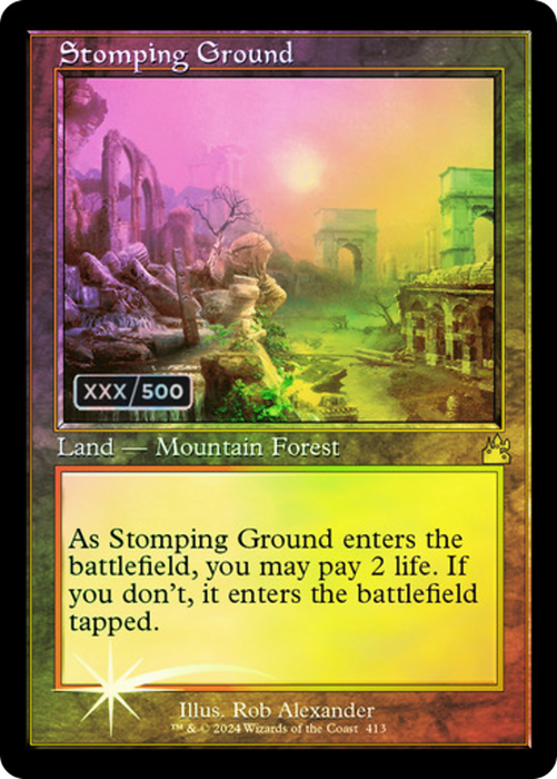 Stomping Ground (RVR-413Z) - rare - Foil