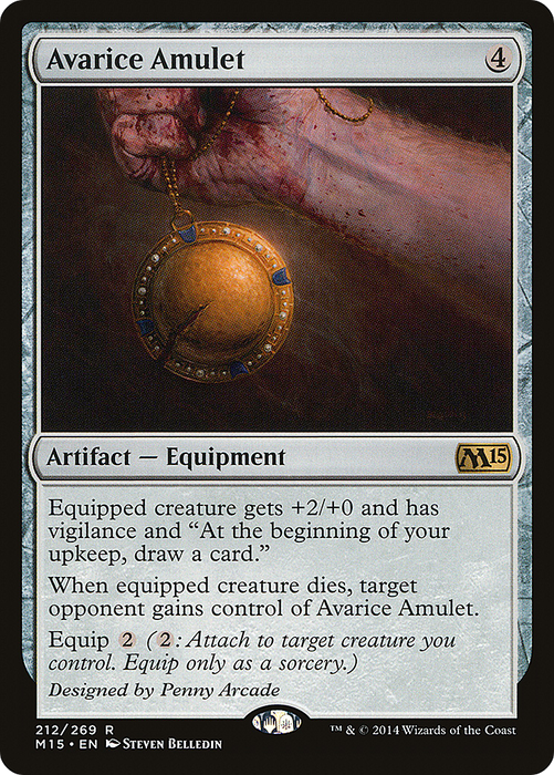 Avarice Amulet (M15-212) - rare