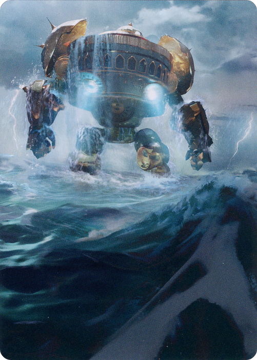 Island // Island (ABRO-049) - common (Borderless) - Foil