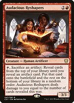 Audacious Reshapers (C21-047) - rare