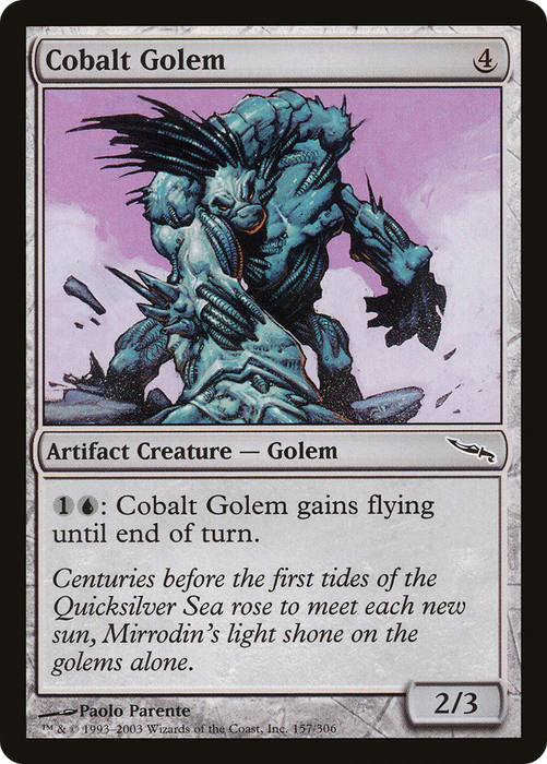 Cobalt Golem (MRD-157) - common - Foil