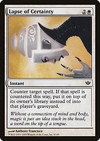 Lapse of Certainty (CON-009) - common - Foil