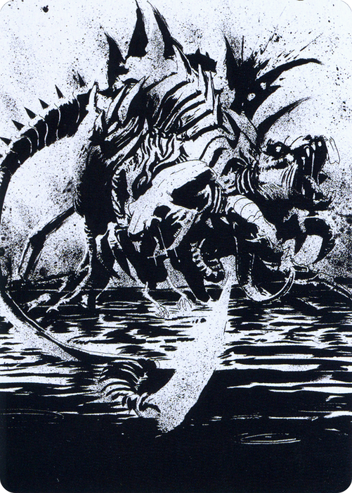 Karumonix, the Rat King // Karumonix, the Rat King (AONE-070) - common (Borderless) - Foil