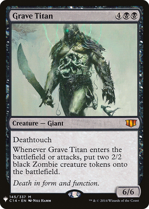Grave Titan (LIST-C14-145) - mythic