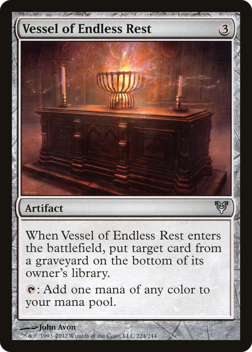 Vessel of Endless Rest (AVR-224) - uncommon - Foil