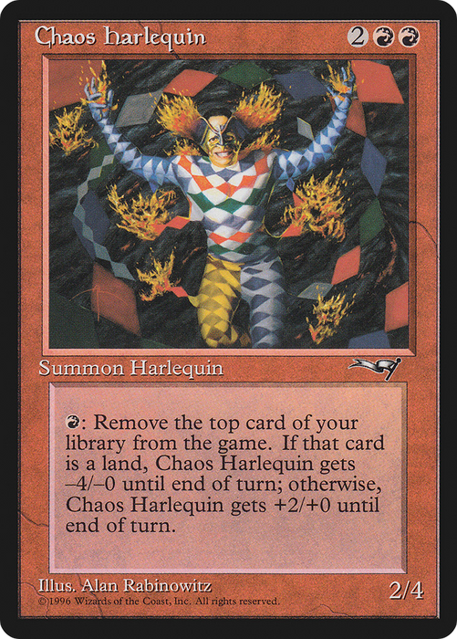 Chaos Harlequin (ALL-069) - rare