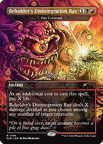 Fire Covenant (SLD-1796) - rare / Beholder's Disintegration Ray (Borderless)