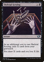 Skeletal Scrying (C14-162) - uncommon
