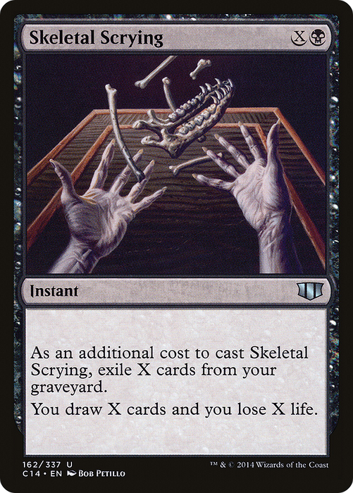 Skeletal Scrying (C14-162) - uncommon