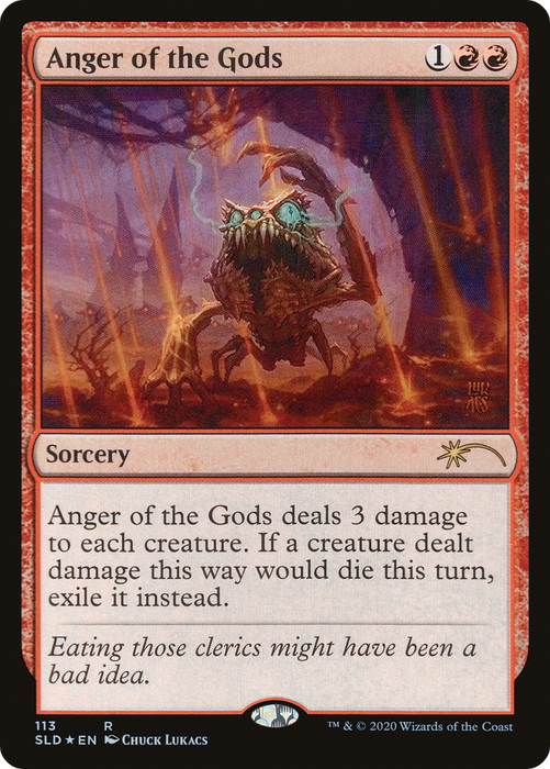 Anger of the Gods (SLD-113) - rare
