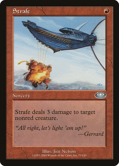 Strafe (PLS-073) - uncommon - Foil