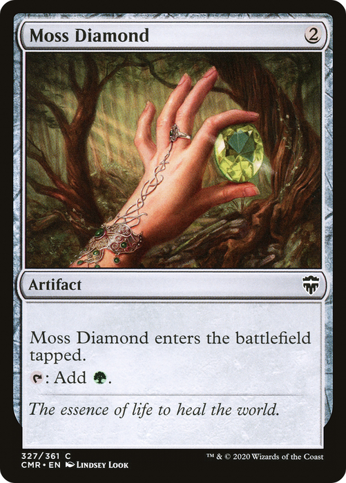 Moss Diamond (CMR-327) - common - Foil