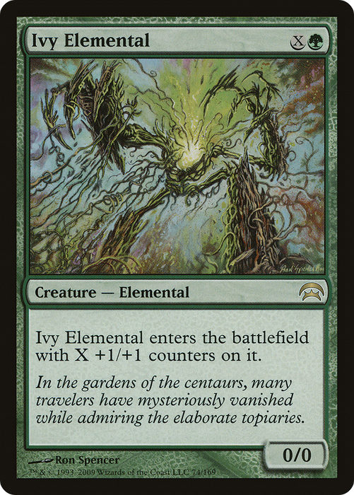 Ivy Elemental (HOP-074) - rare