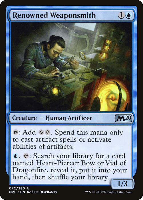 Renowned Weaponsmith (M20-072) - uncommon