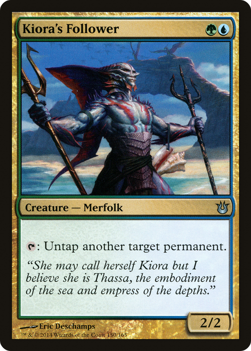 Kiora's Follower (BNG-150) - uncommon