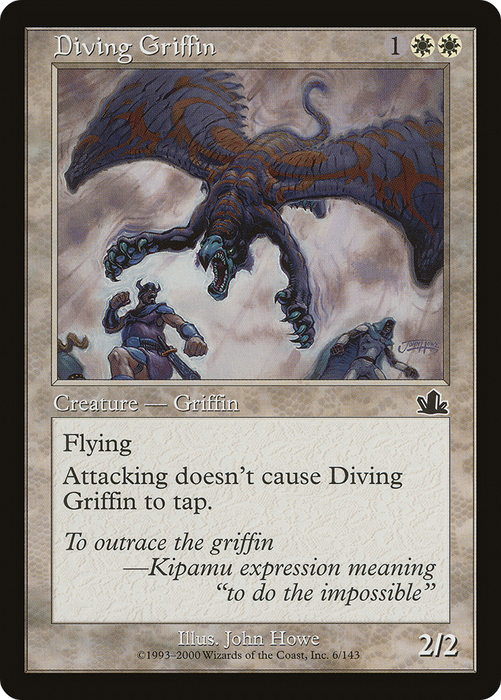Diving Griffin (PCY-006) - common - Foil