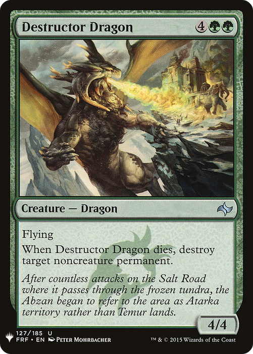 Destructor Dragon (LIST-FRF-127) - uncommon