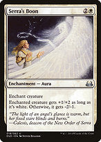 Serra's Boon (DD3-018) - uncommon