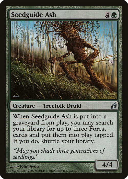 Seedguide Ash (LRW-235) - uncommon - Foil