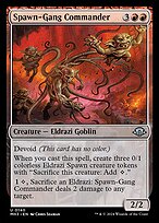Spawn-Gang Commander (MH3-140) - uncommon: (devoid)