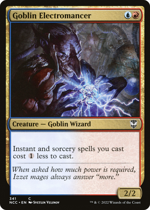 Goblin Electromancer (NCC-341) - common