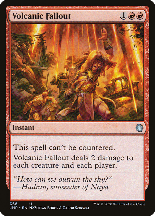 Volcanic Fallout (JMP-368) - uncommon