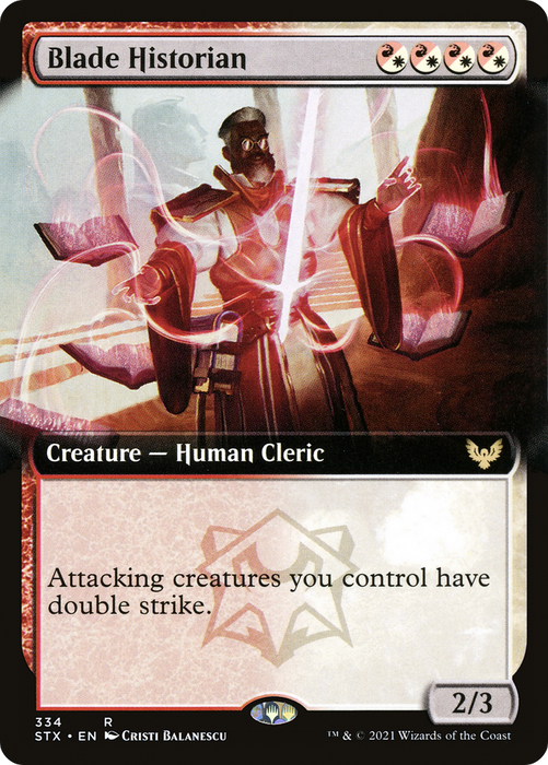 Blade Historian (STX-334) - rare: (Extended Art)