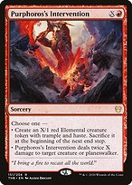 Purphoros's Intervention (THB-151) - rare - Foil