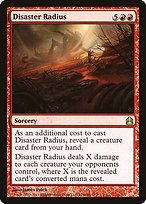 Disaster Radius (CMD-119) - rare