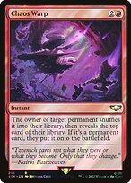 Chaos Warp (40K-205★) - rare - Foil