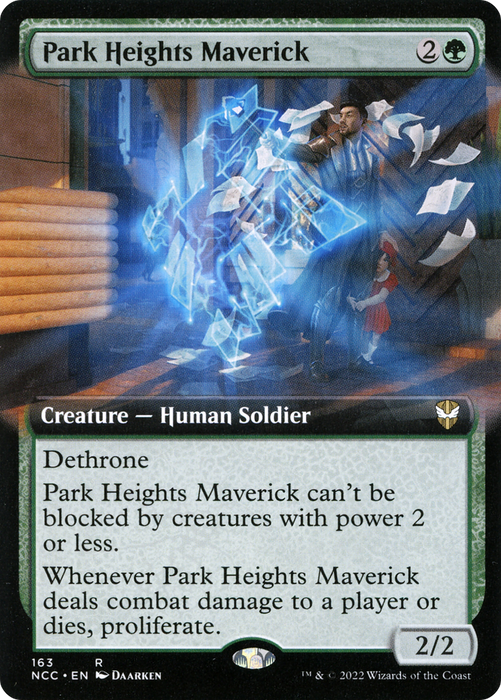 Park Heights Maverick (NCC-163) - rare: (Extended Art)